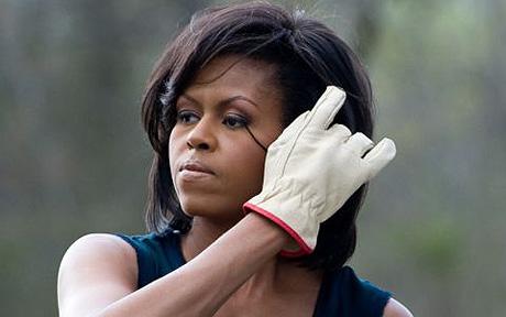 Michelle Appeals to the Faithful