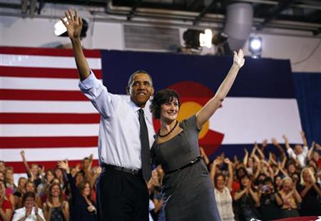 Obama Dazzles Denver Dames