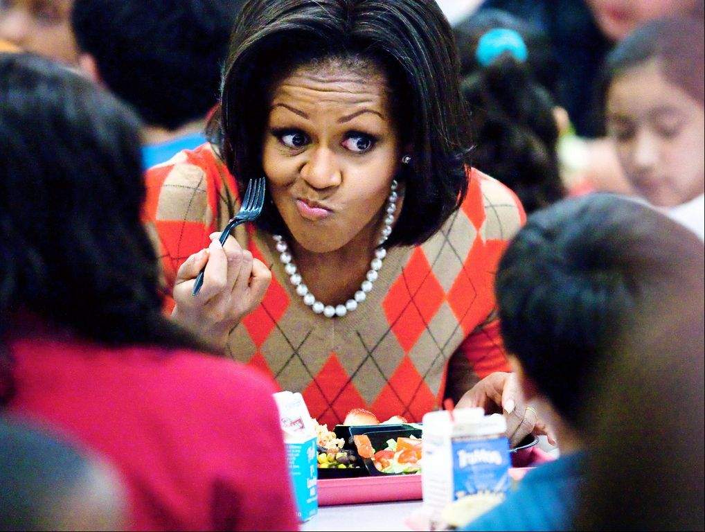 Michelle Obama’s Share-the-Starvation School Lunch Program
