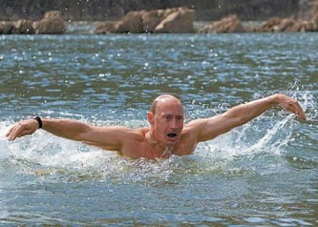 Vladimir Tells Mr. Flexible to Go Jump in a Lake