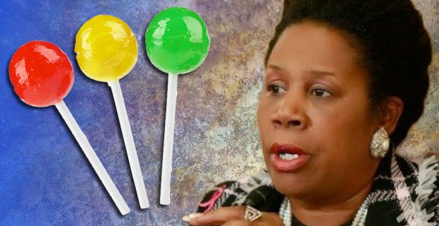 Lollipops, abortion, and Sheila Jackson Lee