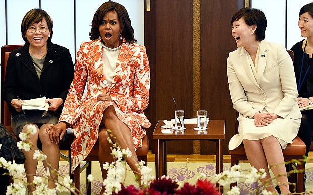 #DearMe! Michelle Obama in Japan Strikes Again