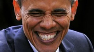 Obama-laughing