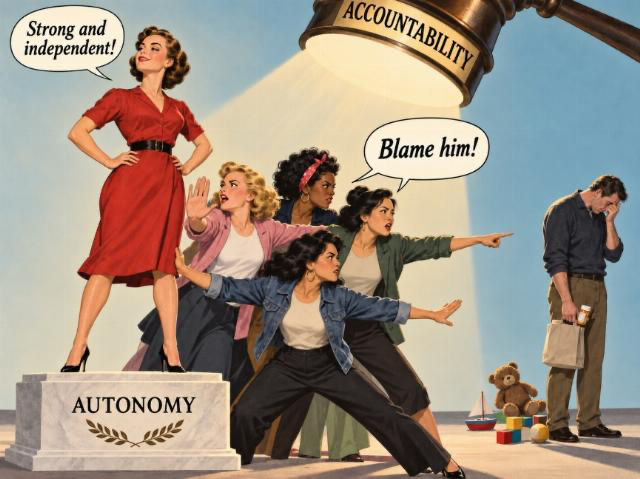 I Am Woman, Hear Me Roar—But Blame It On The Boogeyman